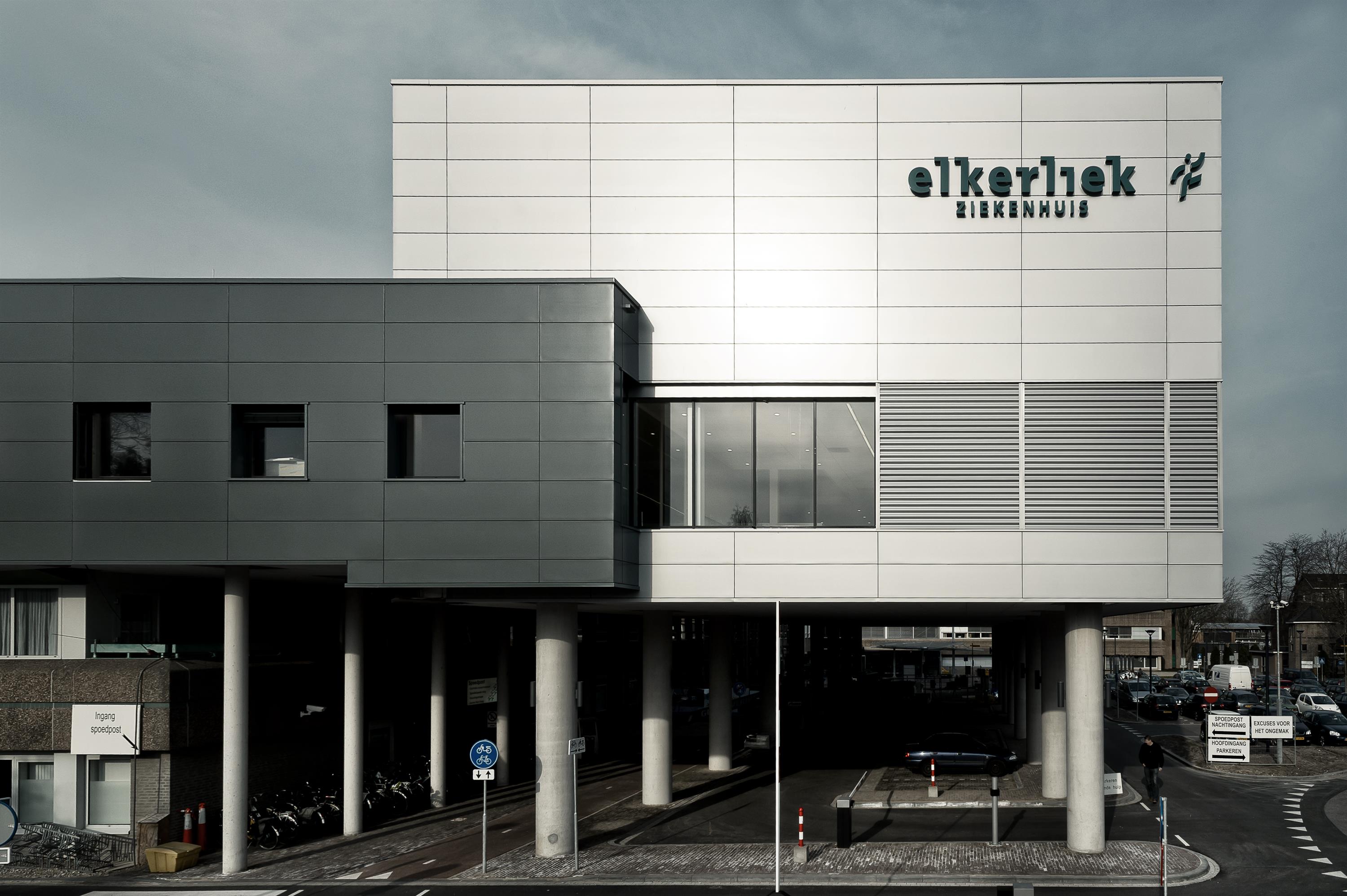 Vooraanzicht nieuwbouw